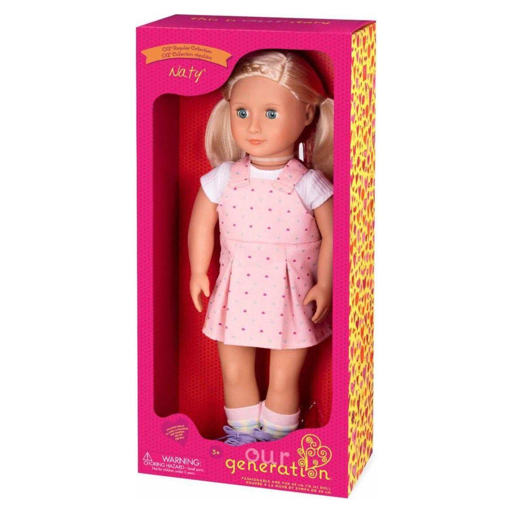 Our Generation 18" Doll Naty canada ontario