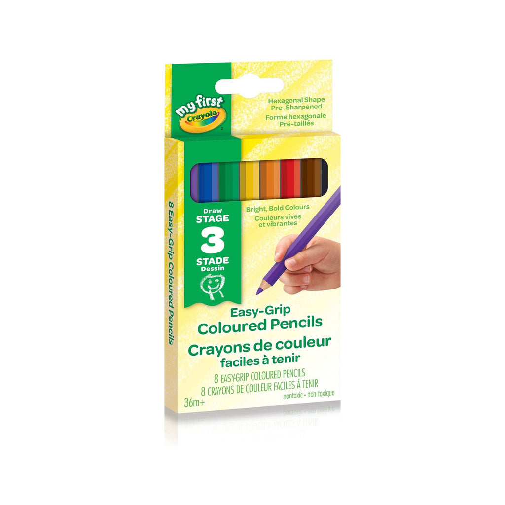 Crayola My First Crayola Easy-Grip Coloured Pencils canada ontario
