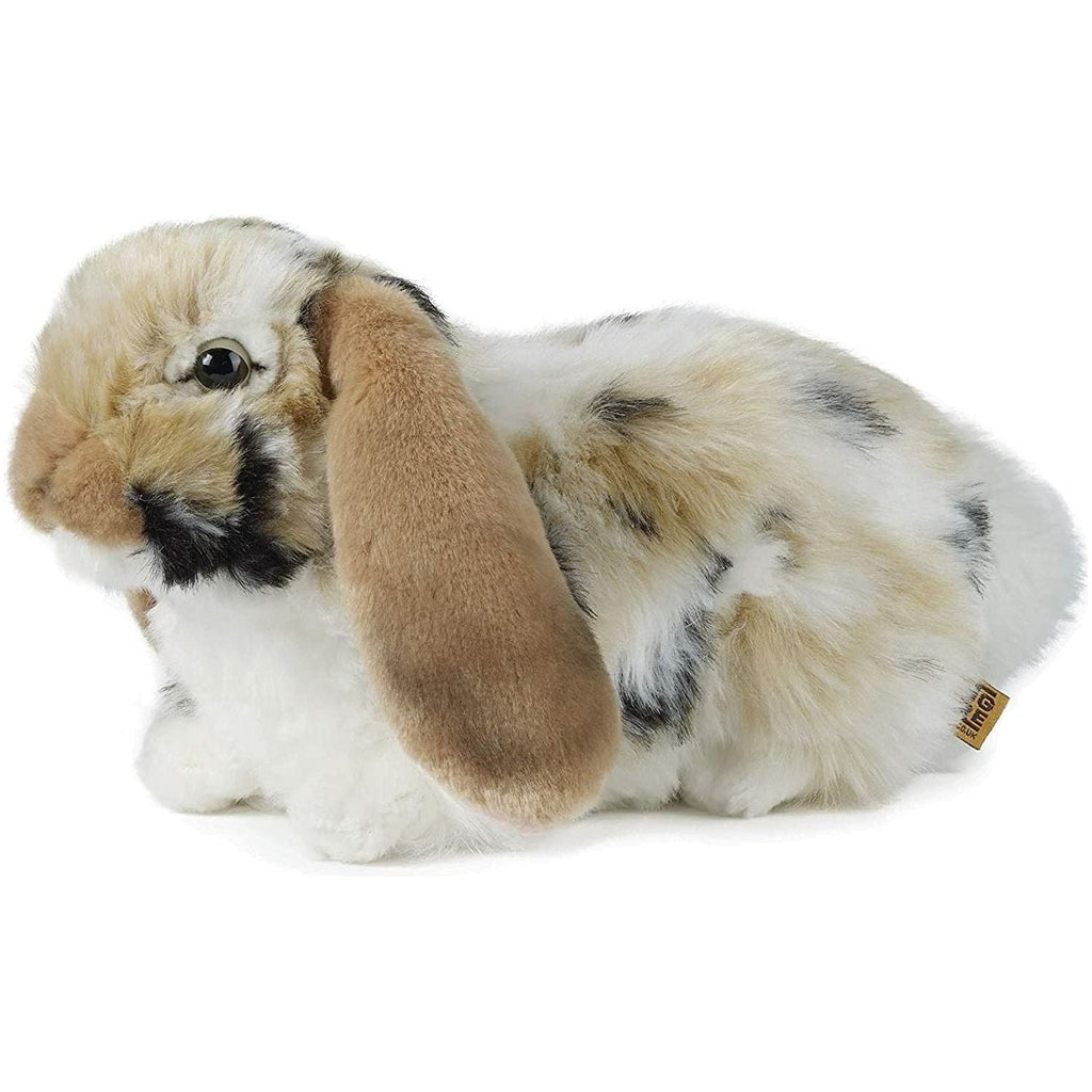 Living Nature Brown Dutch Lop Ear Rabbit Plush