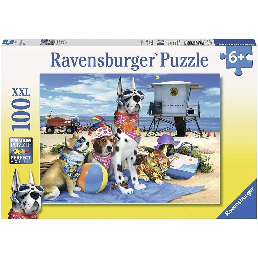 Ravensburger 100 Piece Puzzle No Dogs On The Beach 10526 canada ontario