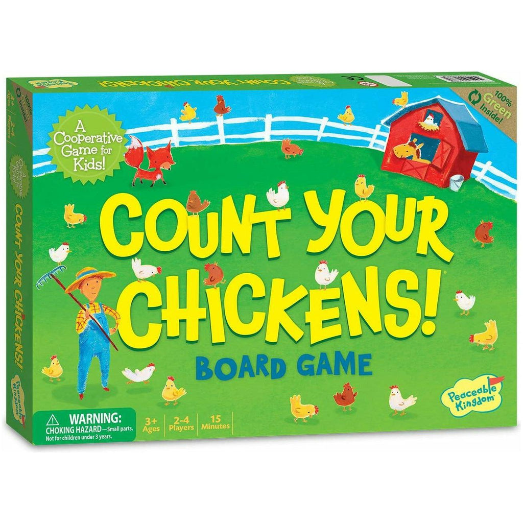 Peaceable Kingdom Count Your Chickens Game