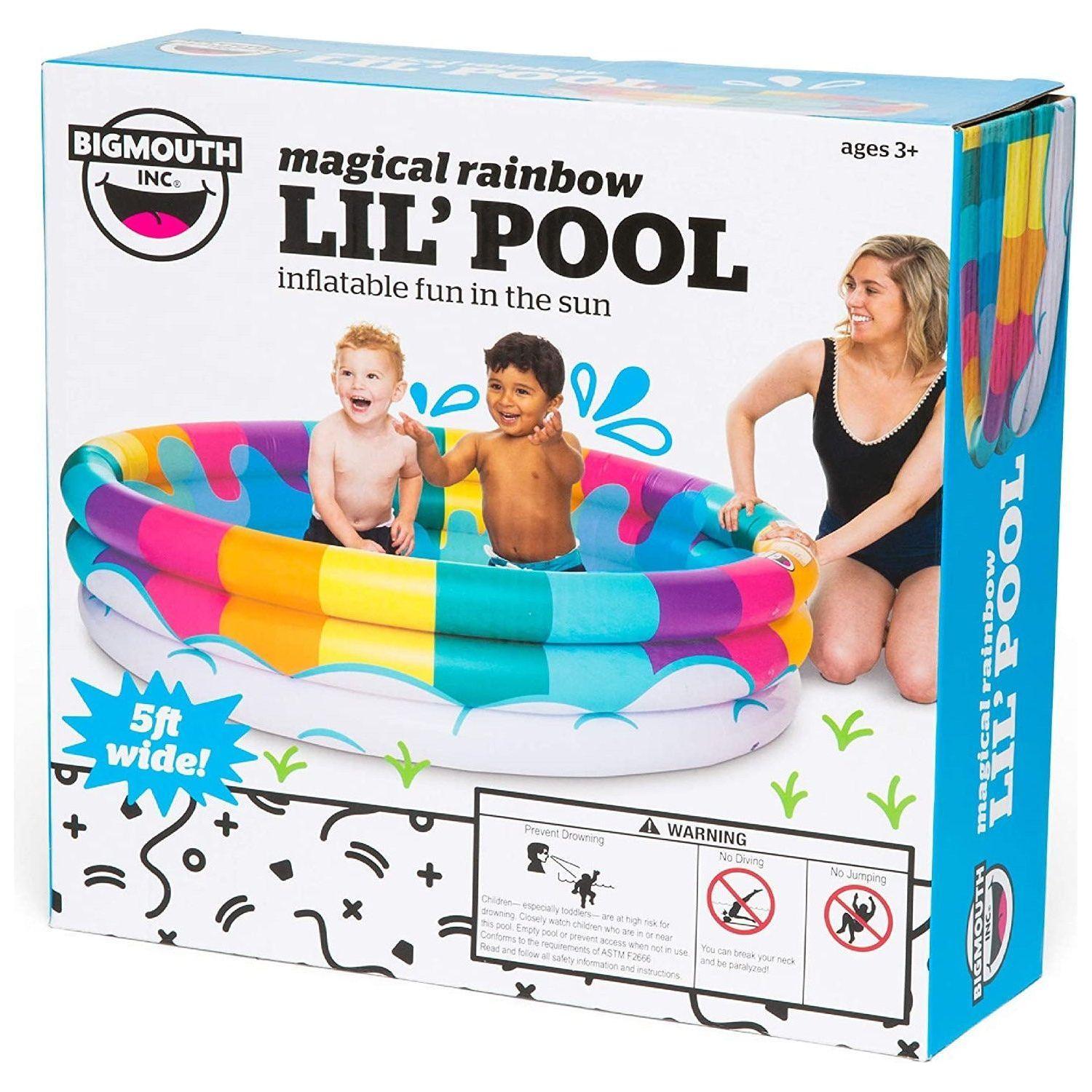 BigMouth Inflatable Kiddie Pool Rainbow – The Rocking Horse Toys