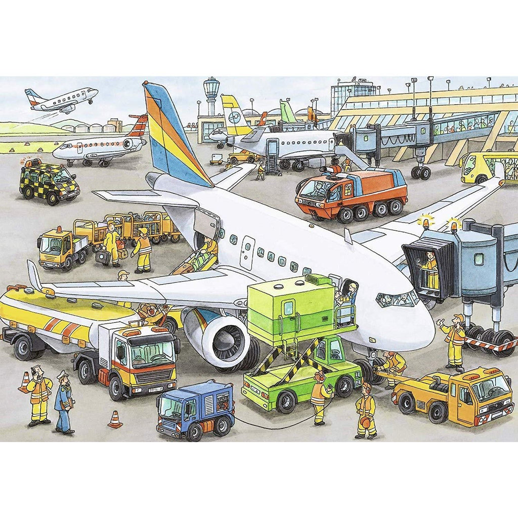 Ravensburger 35 Piece Puzzle Busy Airport 08603 canada ontario