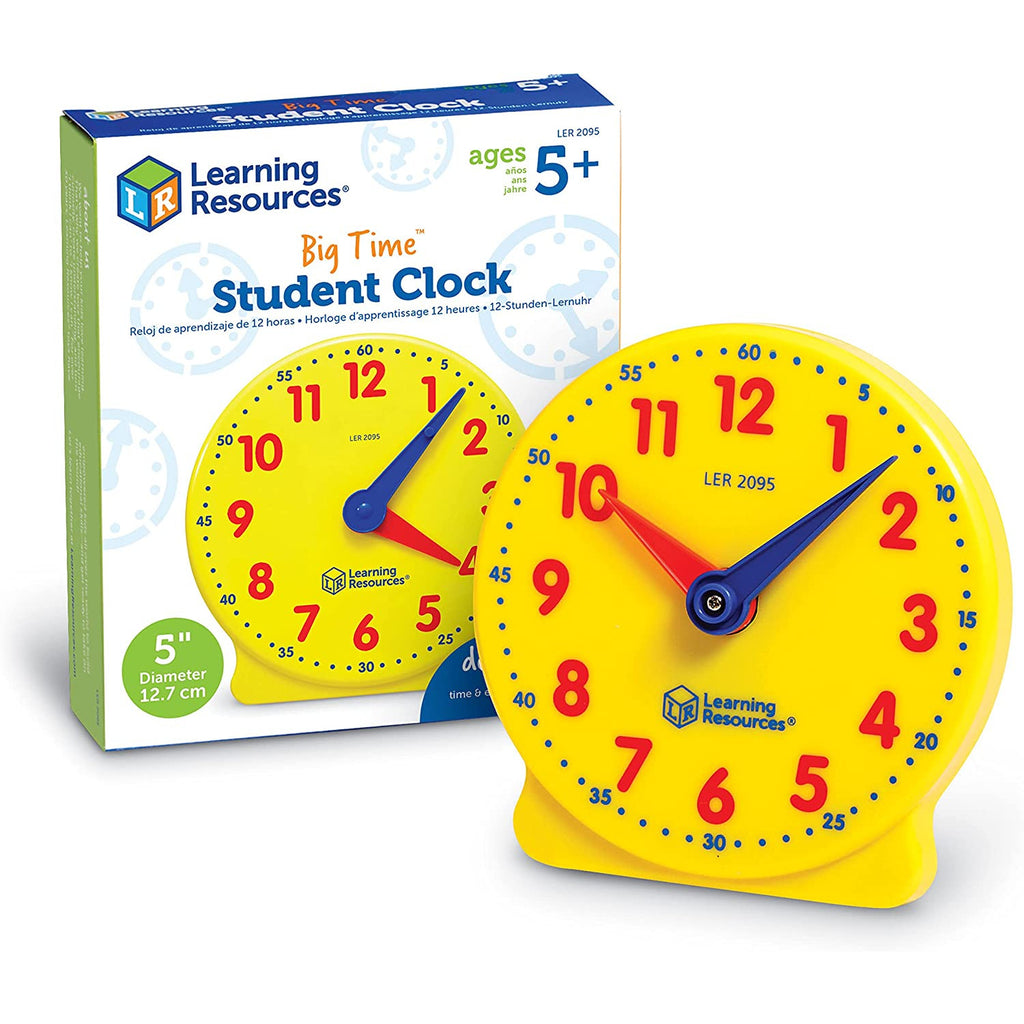 Learning Resources Big Time Student Clock