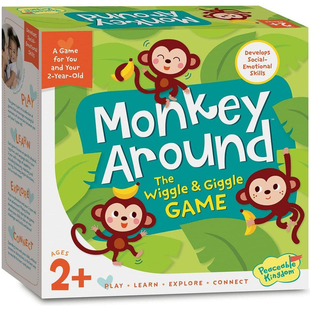 Peaceable Kingdom Monkey Around The Wiggle & Giggle Game