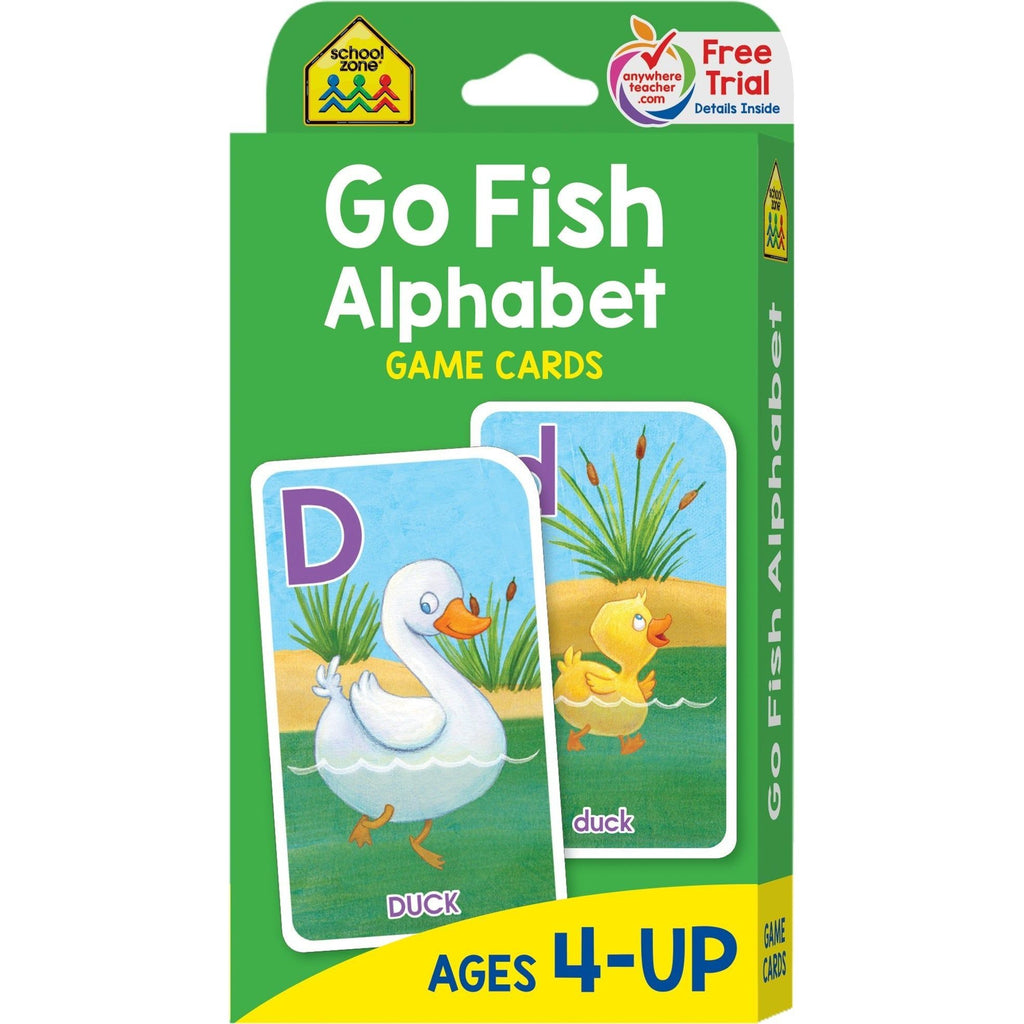 Go Fish Alphabet Flash Cards canada ontario