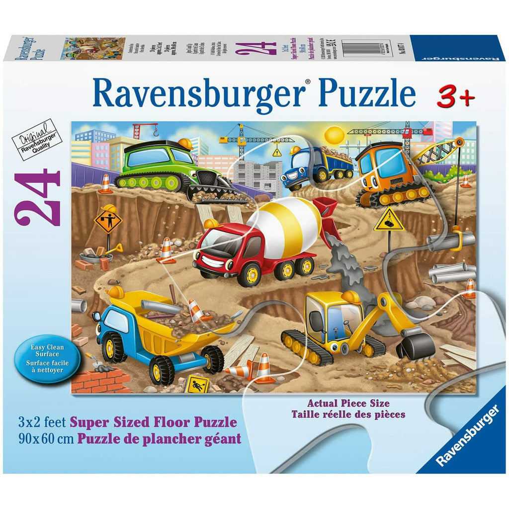 Ravensburger 24 Piece Floor Puzzle Construction Fun
