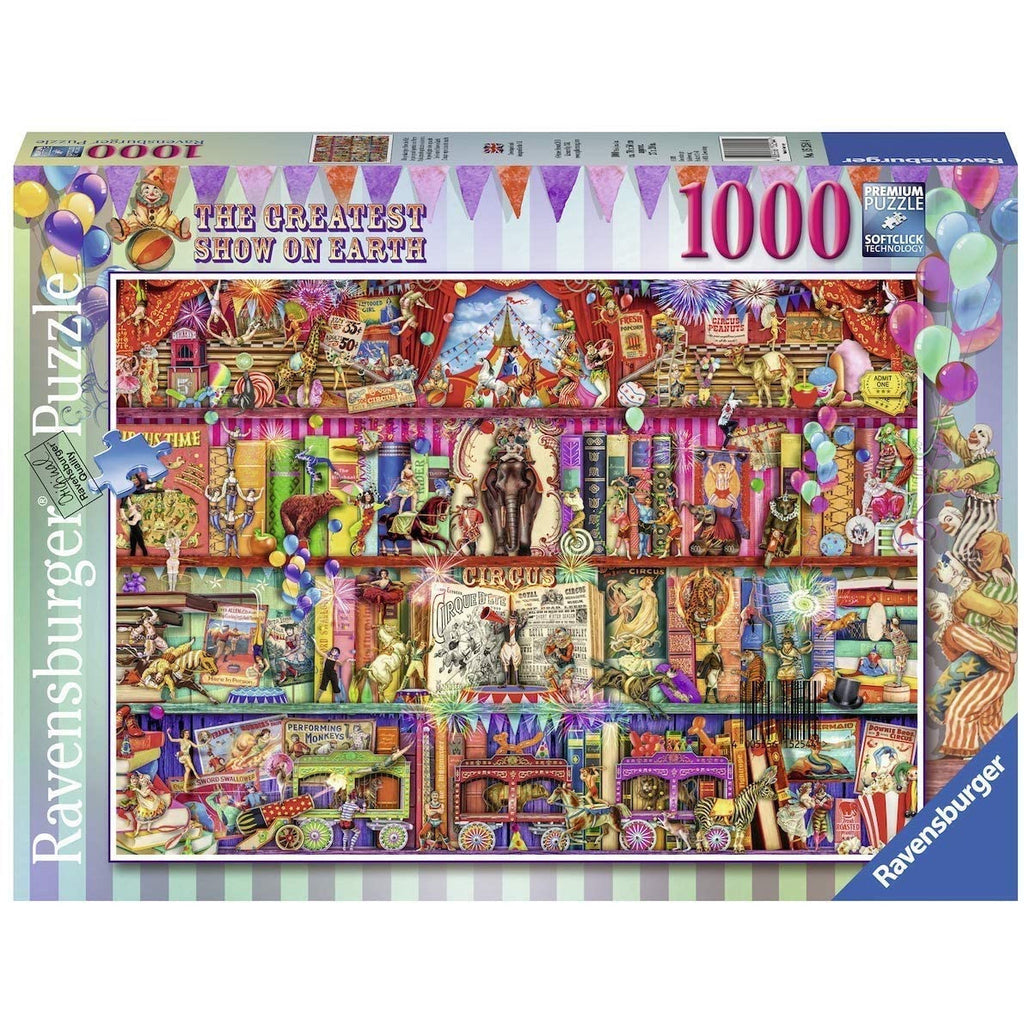 Ravensburger 1000 Piece Puzzle Greatest Show on Earth 15254 canada ontario