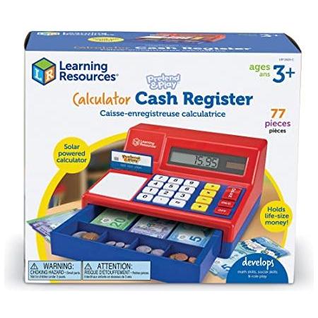 Learning Resources Pretend and Play Calculator Cash Register