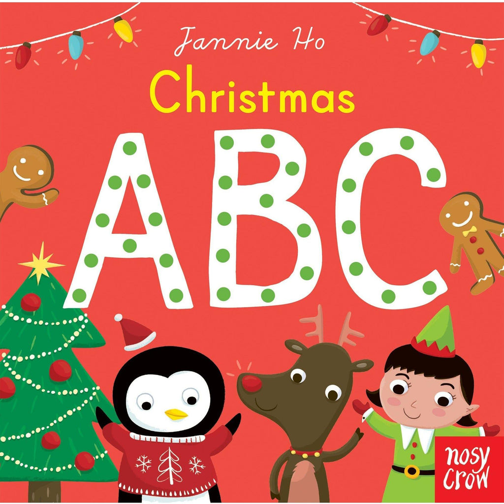 Christmas ABC Board Book nosy crow jannie ho canada ontario