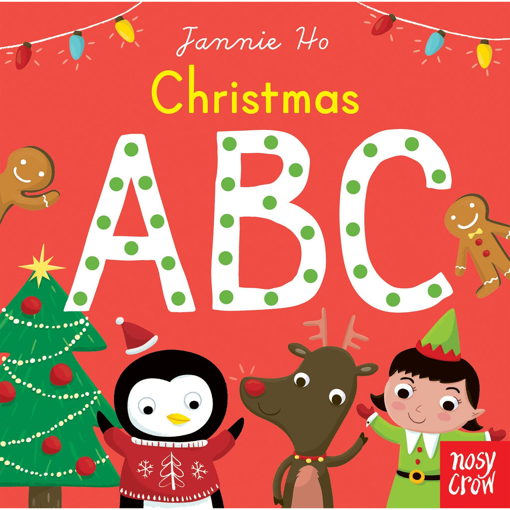 Christmas ABC Board Book nosy crow jannie ho canada ontario