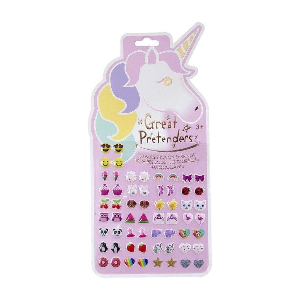 Great Pretenders Stick On Earrings Unicorn 87503 canada ontario