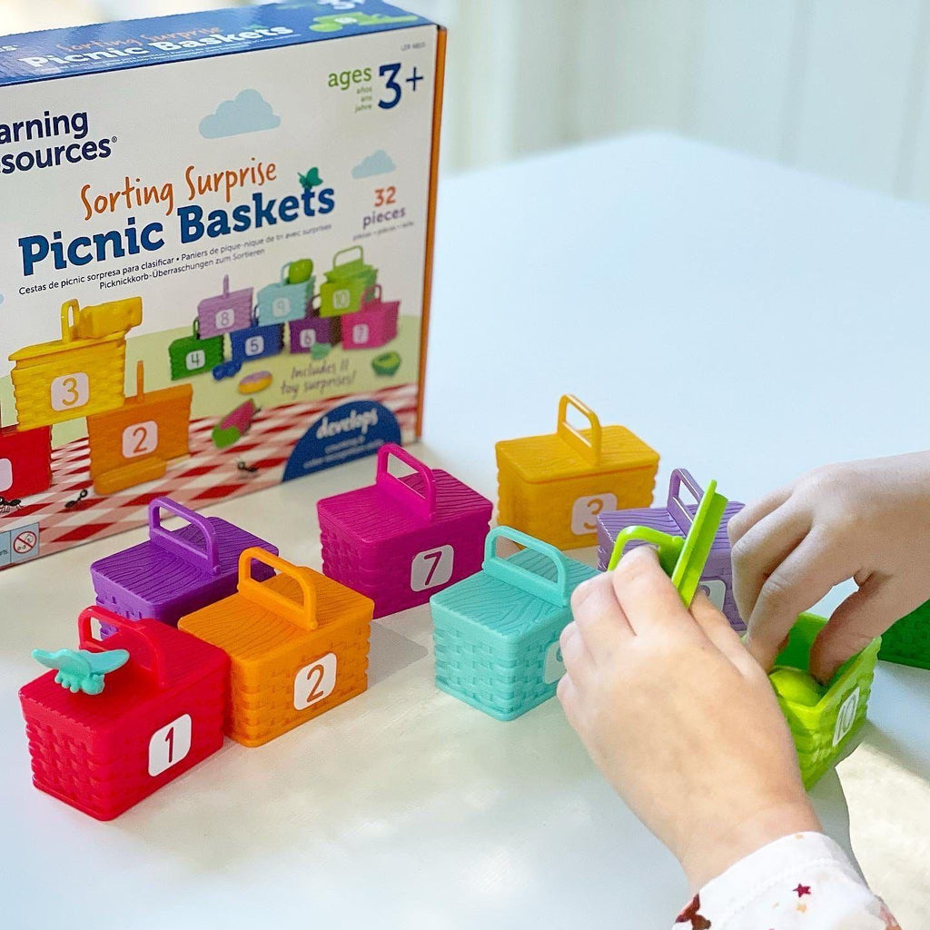 Learning Resources Sorting Picnic Baskets Activity Set