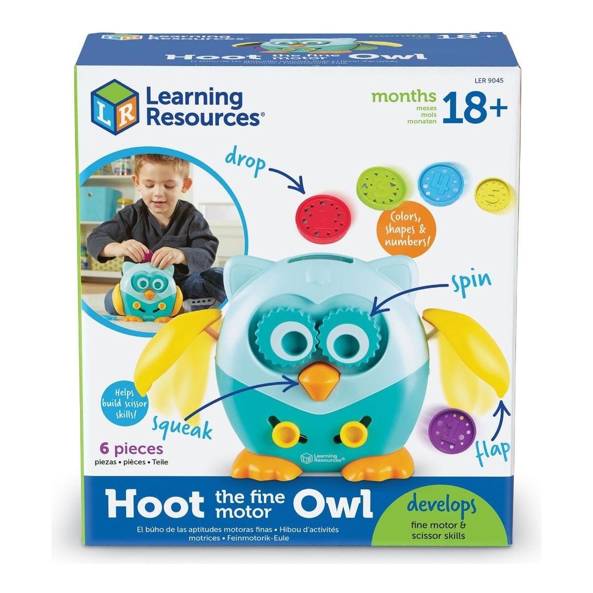 Learning Resources Hoot the Fine Motor Owl – The Rocking Horse Toys