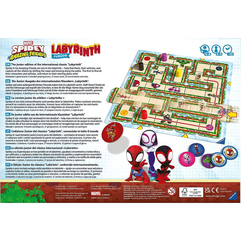 Ravensburger Junior Labyrinth Spidey