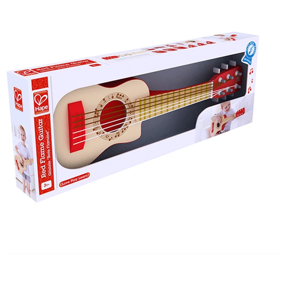 Hape Red Flame Guitar e0602 canada ontario