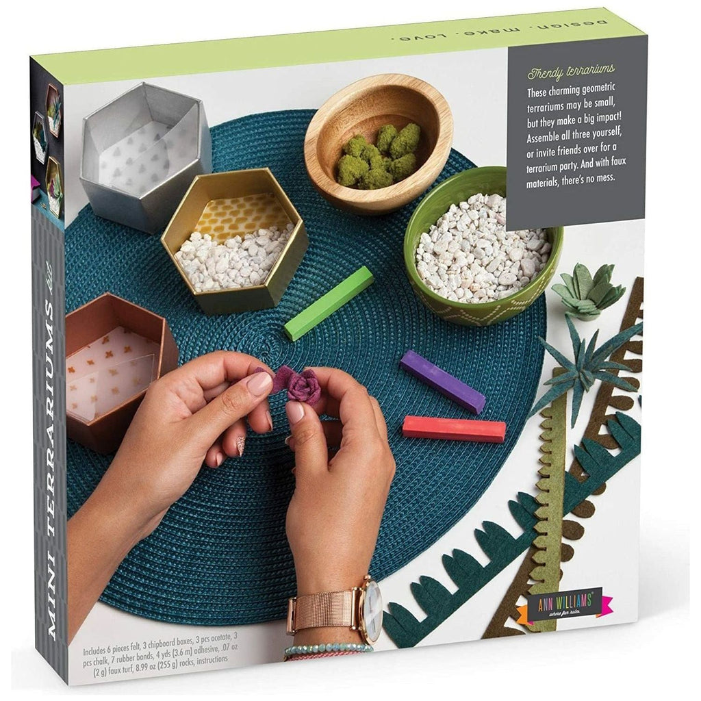 Ann Williams Craft Crush: Mini Terrariums
