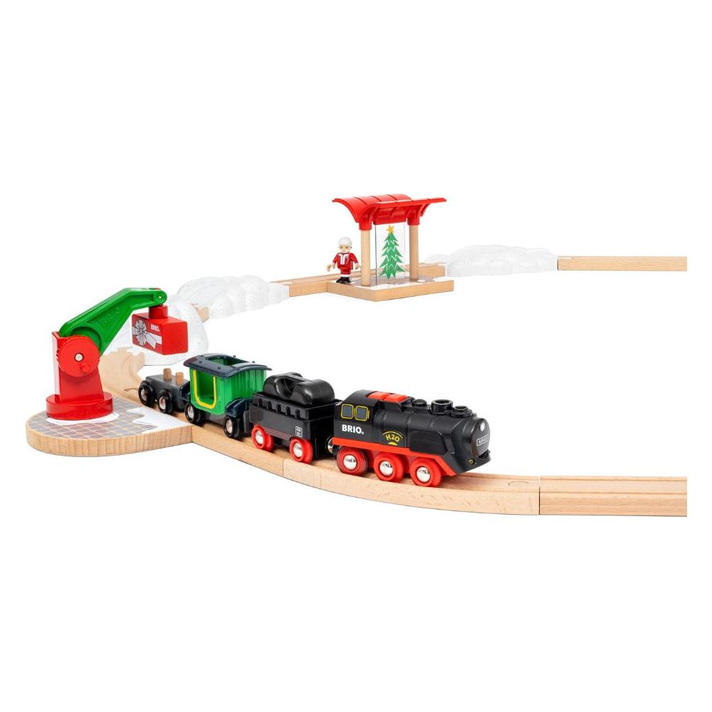 BRIO Christmas Steaming Train Set