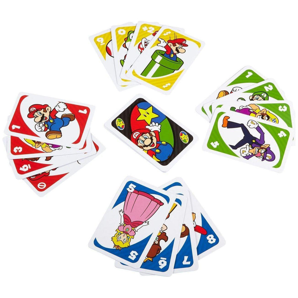 Uno Super Mario Card Game canada ontario kingston