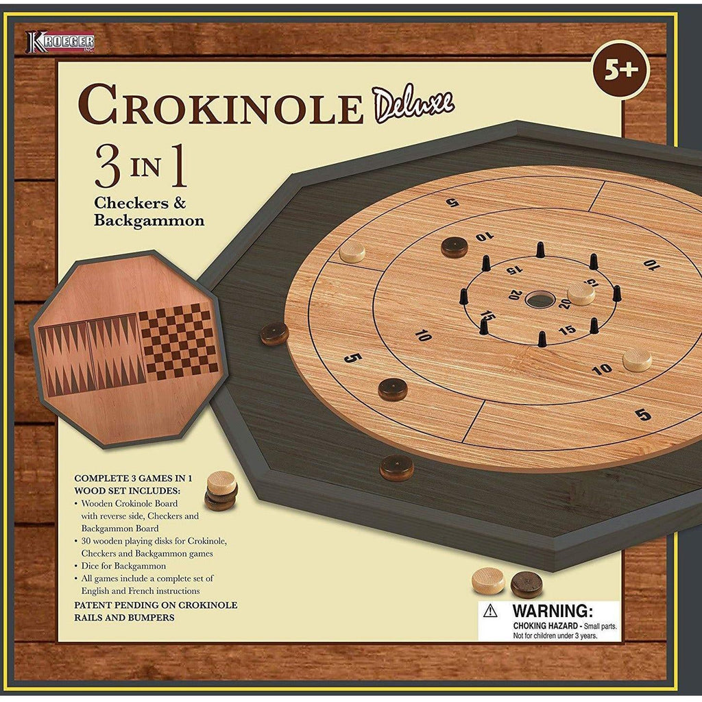 Crokinole Board Deluxe 3 in 1 kingston ontario canada