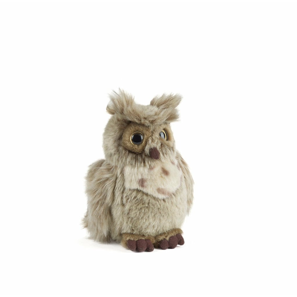 Living Nature Medium Brown Owl Plush