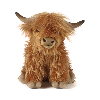 Living Nature Plush Highland Cow with Sound canada ontario