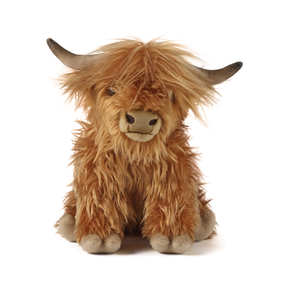 Living Nature Plush Highland Cow with Sound canada ontario