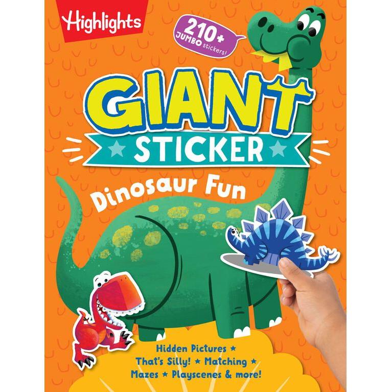 Giant Sticker Dinosaur Fun