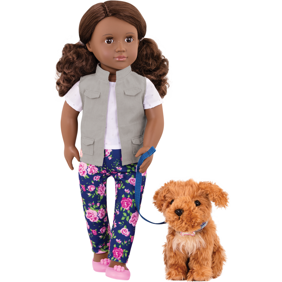 Our Generation 18" Doll Malia & Pet Poodle canada ontario