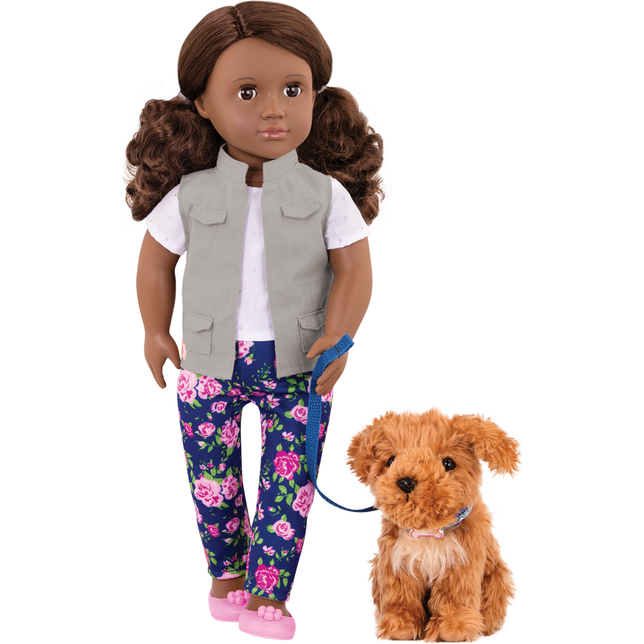 Our Generation 18" Doll Malia & Pet Poodle canada ontario