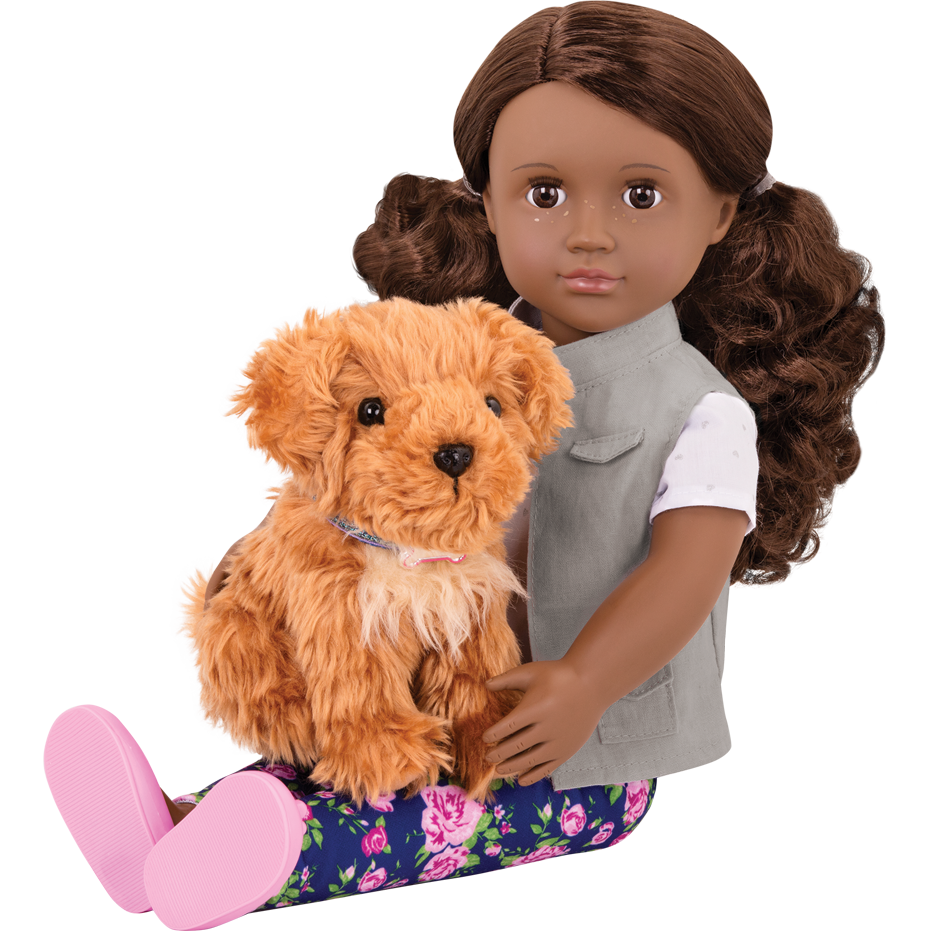 Our Generation 18" Doll Malia & Pet Poodle canada ontario