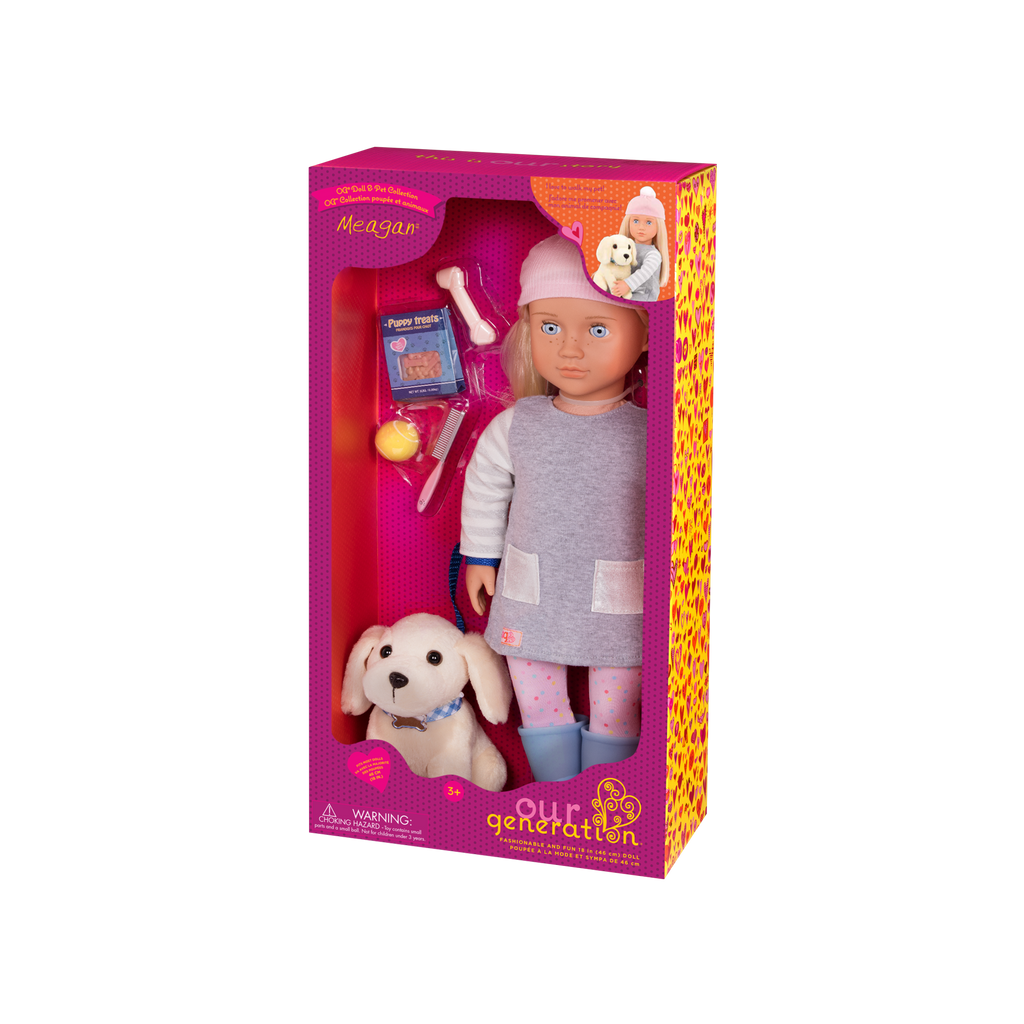 Our Generation 18" Doll Pet Collection Meagan canada ontario
