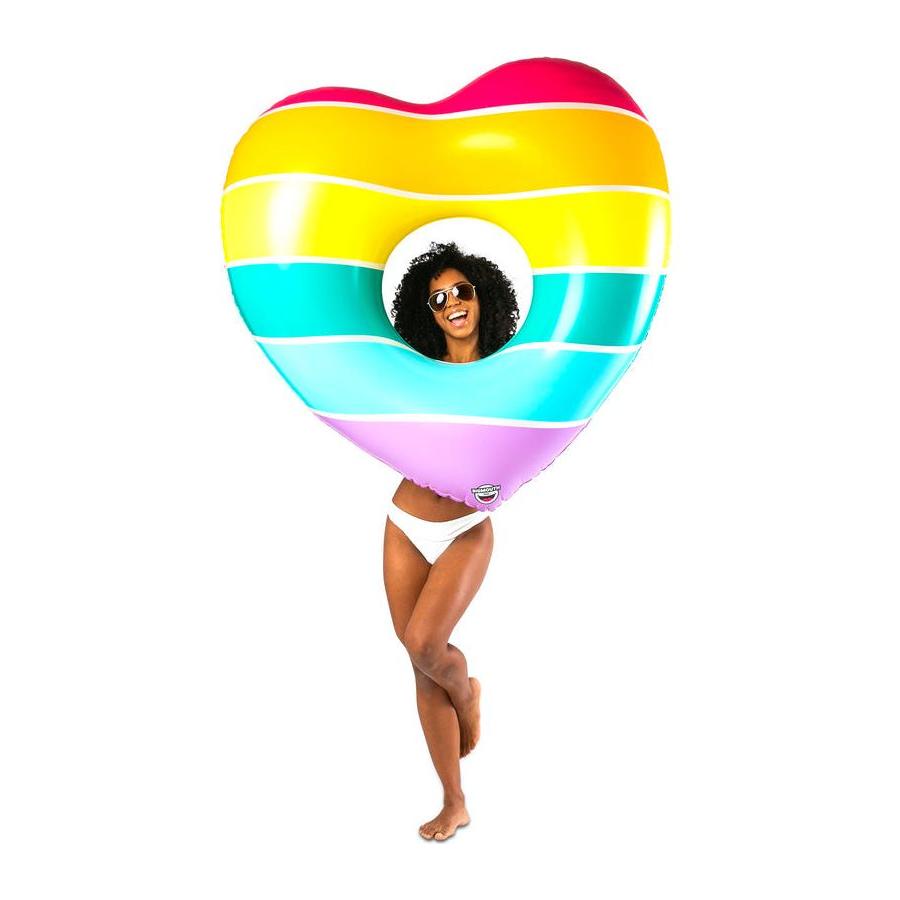 BigMouth Pool Float Pride Heart
