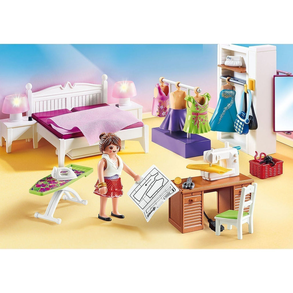 Playmobil Dollhouse Bedroom with Sewing Corner 70208 canada ontario