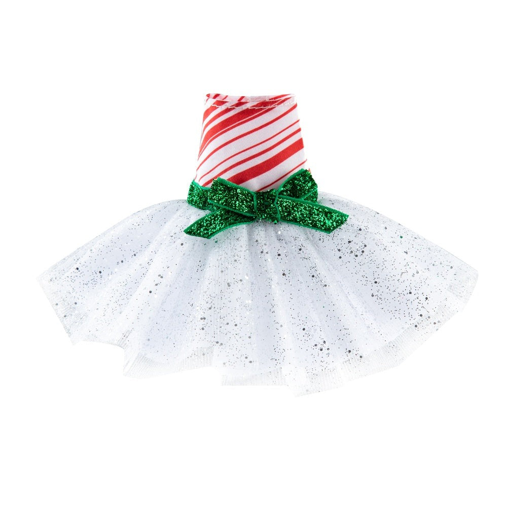 The Elf on the Shelf Candy Cane Classic Dress claus couture