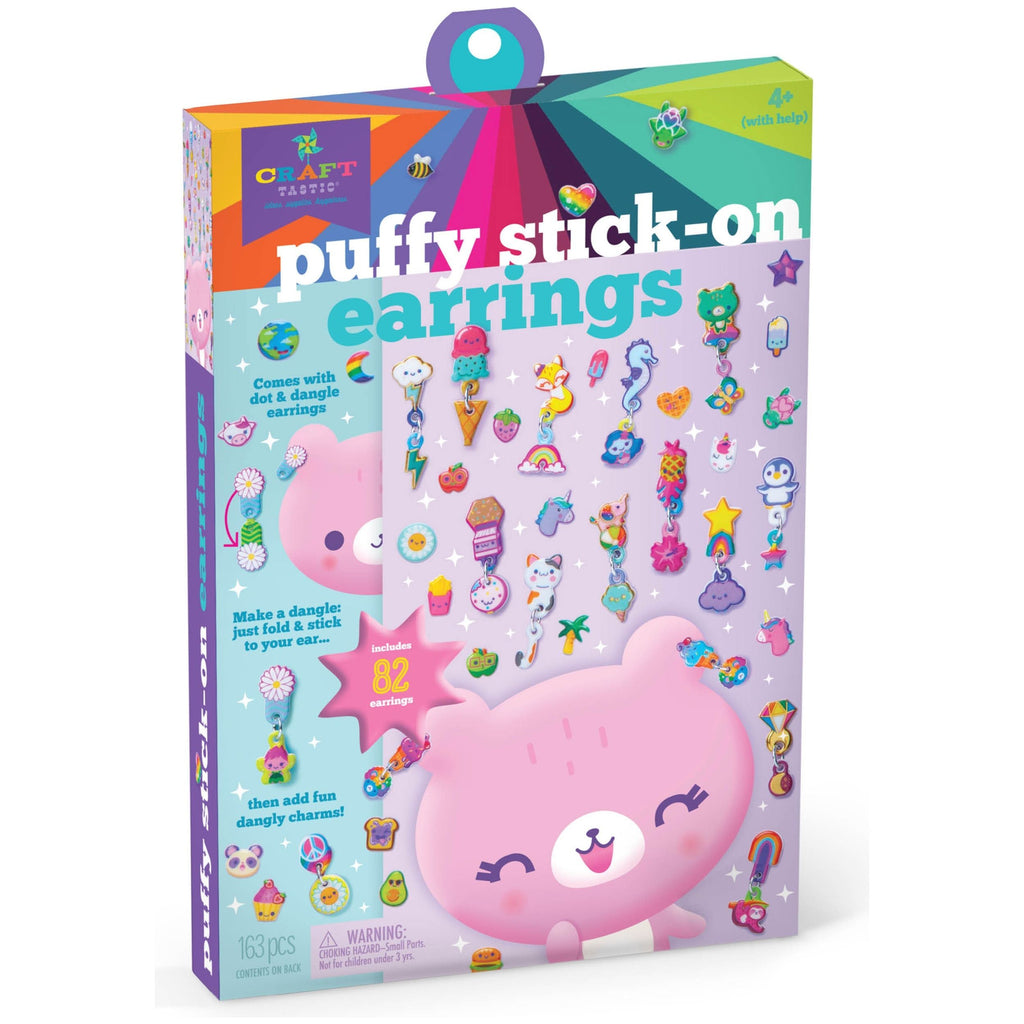 Ann Williams Craft-tastic: Puffy Sticker Earrings
