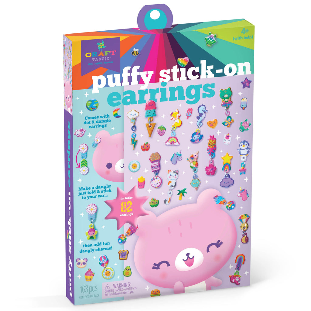 Ann Williams Craft-tastic: Puffy Sticker Earrings