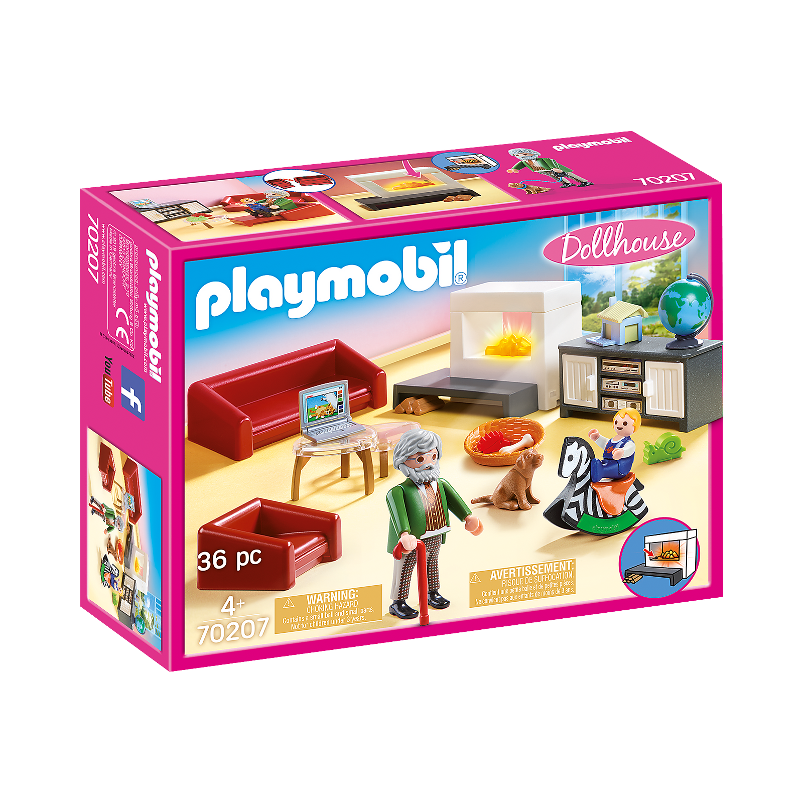Playmobil Dollhouse Comfortable Living Room The Rocking Horse Toys