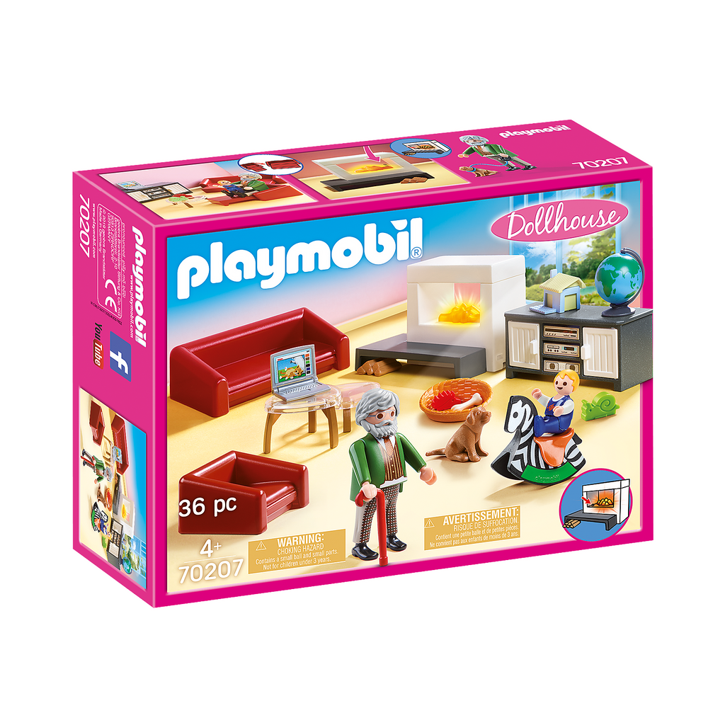 Playmobil Dollhouse Comfortable Living Room 70207 canada ontario