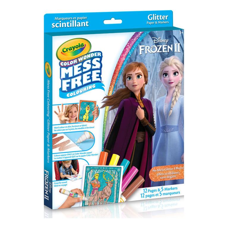 Crayola Colour Wonder Disney Frozen Glitter Kit