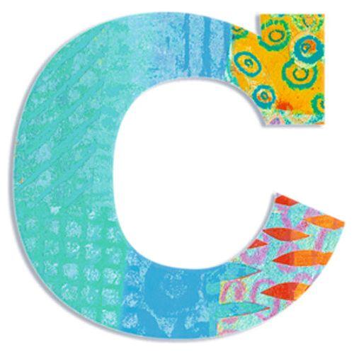 Djeco Peacock Wooden Letter C canada ontario 