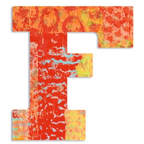 Djeco Peacock Wooden Letter F canada ontario