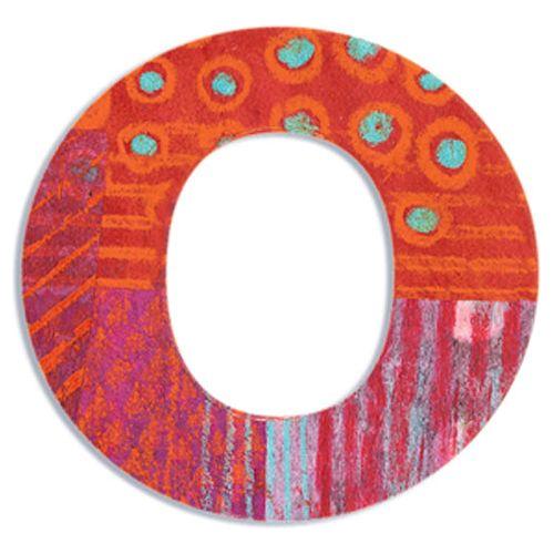 Djeco Peacock Wooden Letter O canada ontario