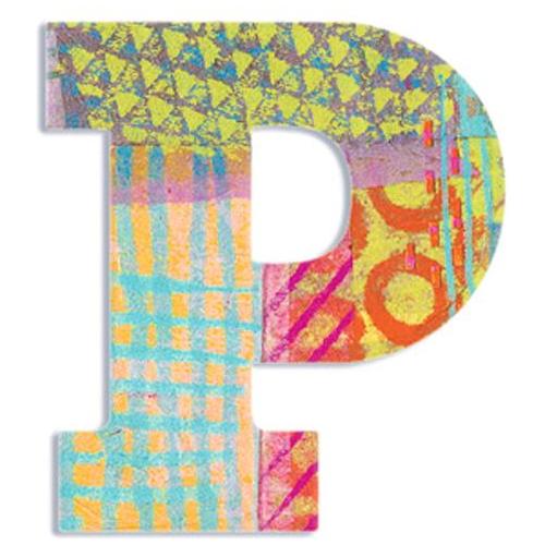Djeco Peacock Wooden Letter P canada ontario