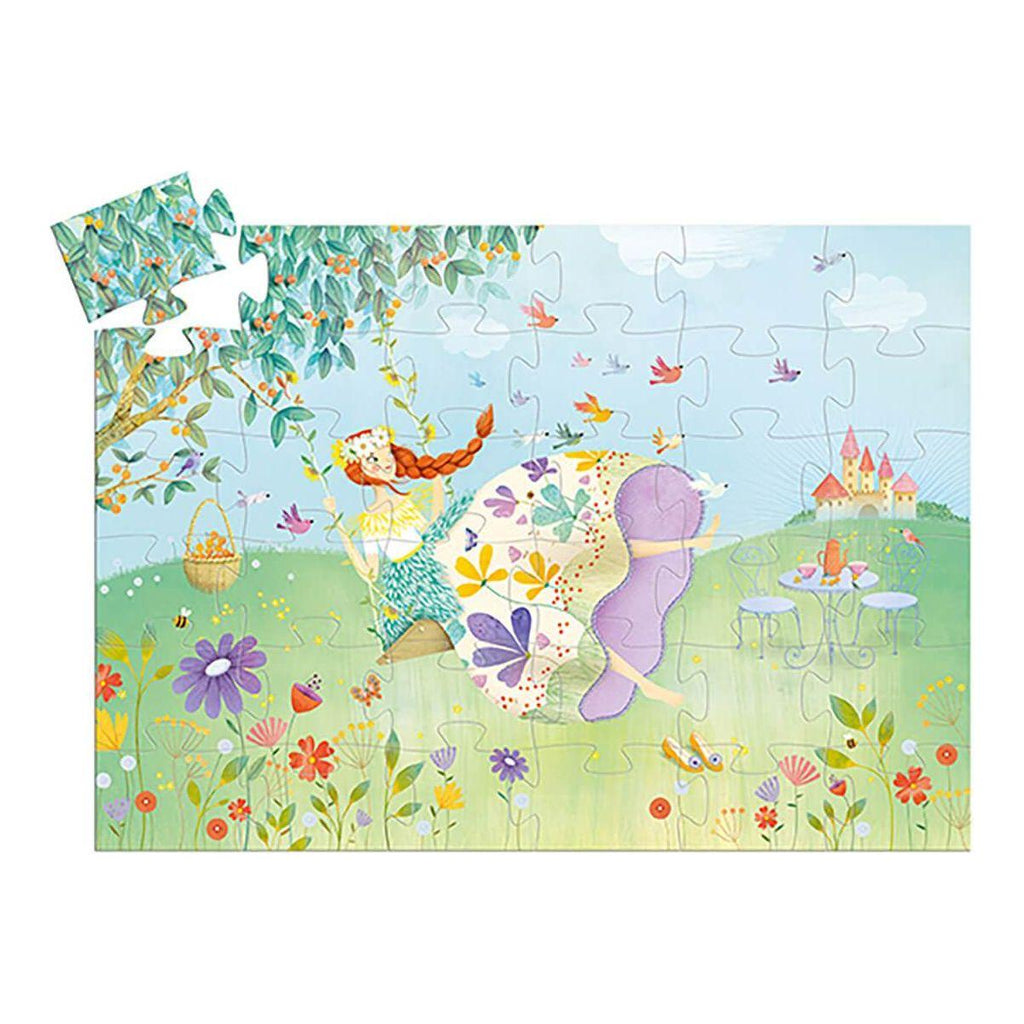 Djeco Silhouette Puzzle 36 Pieces Princess of Spring canada ontario