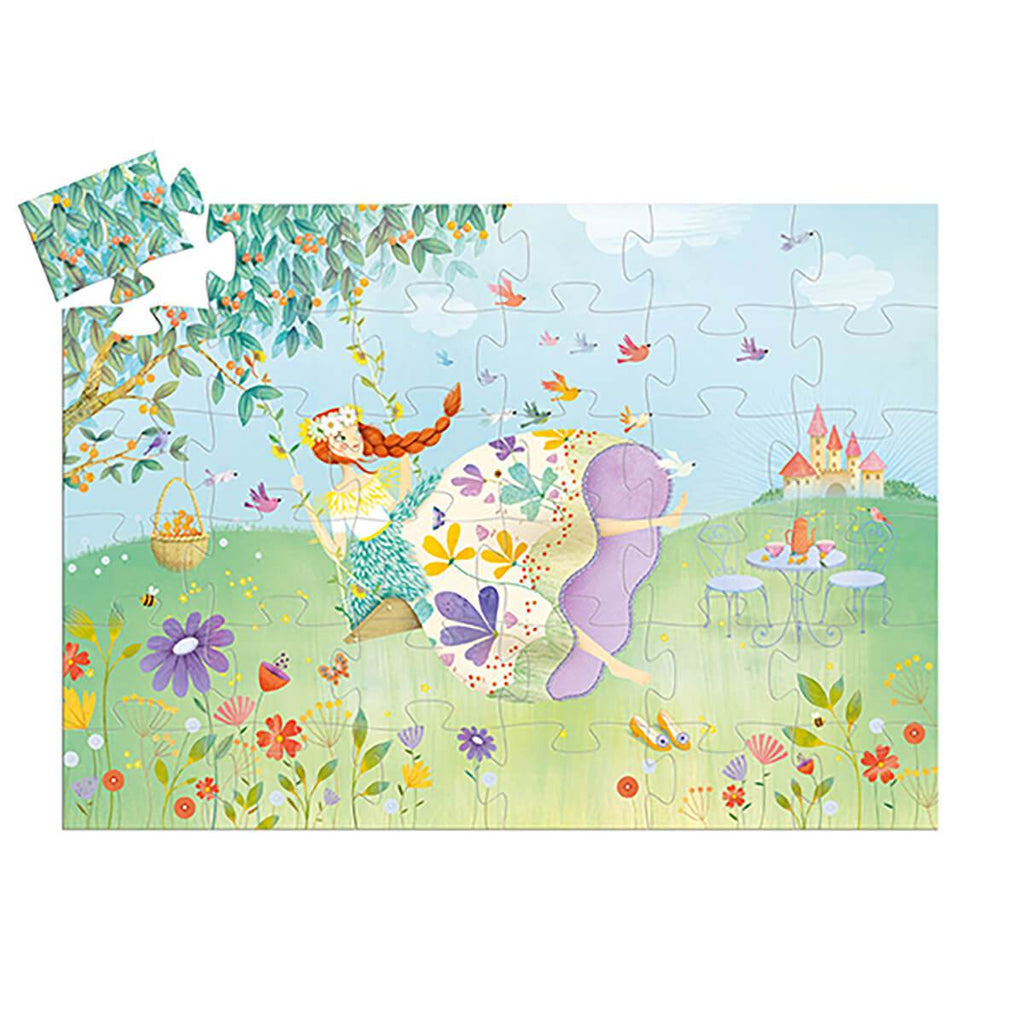 Djeco Silhouette Puzzle 36 Pieces Princess of Spring canada ontario