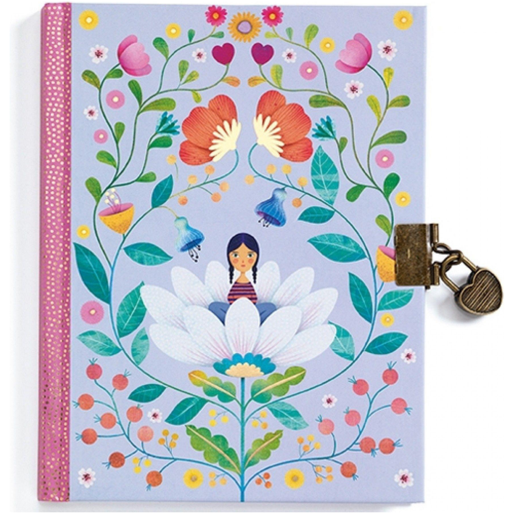 Djeco Secret Notebook Marie lock key diary canada ontario