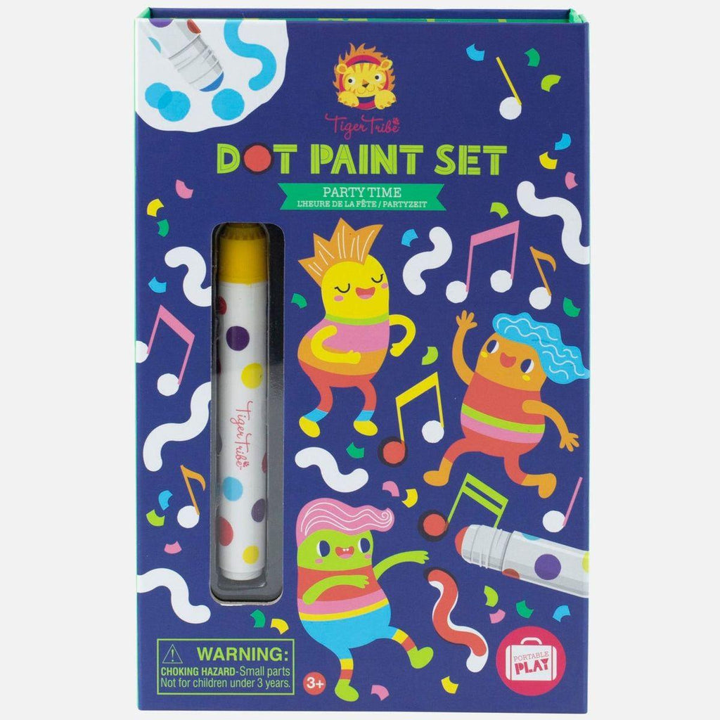 Tiger Tribe Dot Paint Set Party Time