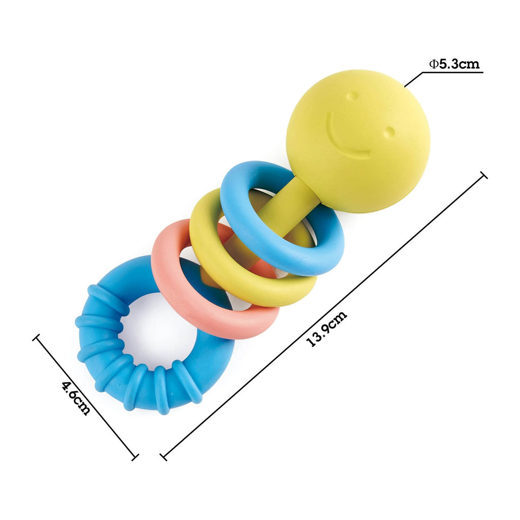 Hape Rattling Rings Teether e0024 canada ontario baby infant