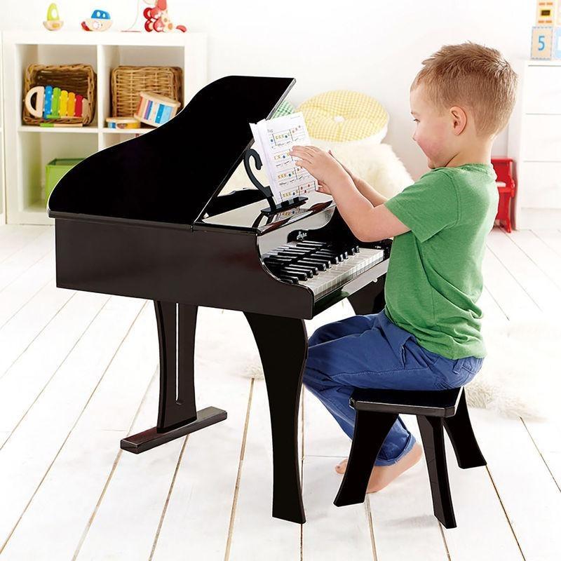 Hape Deluxe Grand Piano Black